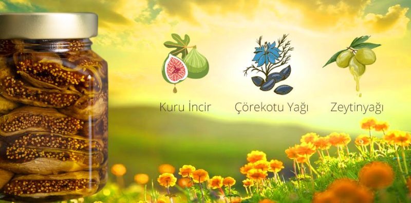Çörekotu Yağı ve Zeytinyağlı incir Kürü