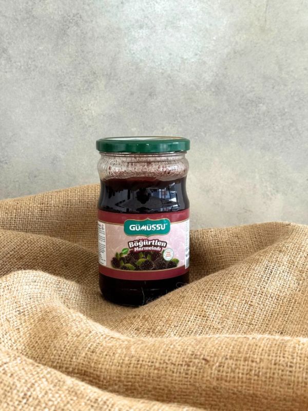 Gümüşhane’den doğal böğürtlen marmelatı 800 gr cam kavanoz