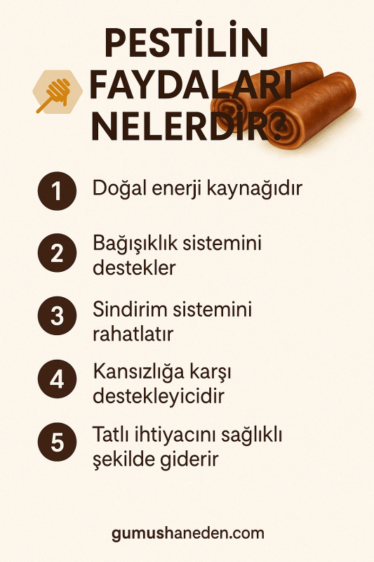gümüşhane pestili faydaları